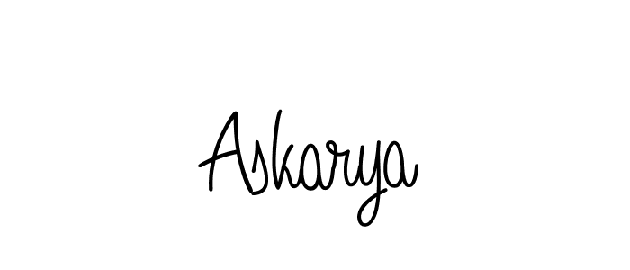 Also You can easily find your signature by using the search form. We will create Askarya name handwritten signature images for you free of cost using Angelique-Rose-font-FFP sign style. Askarya signature style 5 images and pictures png