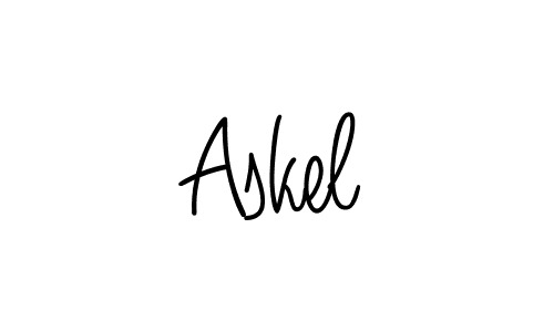 Make a beautiful signature design for name Askel. Use this online signature maker to create a handwritten signature for free. Askel signature style 5 images and pictures png