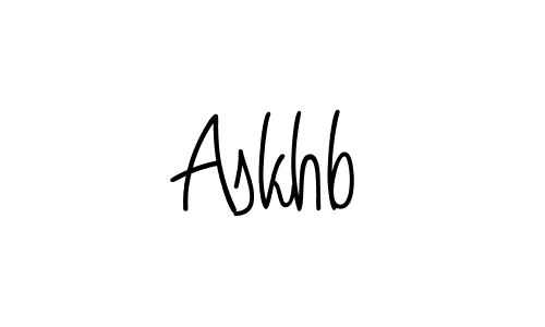 Here are the top 10 professional signature styles for the name Askhb. These are the best autograph styles you can use for your name. Askhb signature style 5 images and pictures png