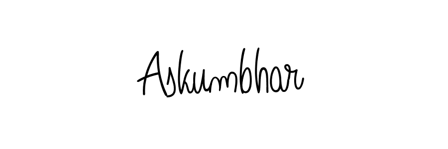 It looks lik you need a new signature style for name Askumbhar. Design unique handwritten (Angelique-Rose-font-FFP) signature with our free signature maker in just a few clicks. Askumbhar signature style 5 images and pictures png