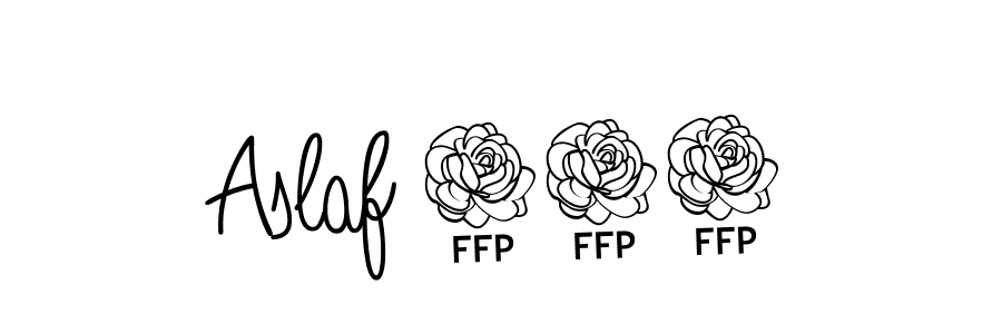 Design your own signature with our free online signature maker. With this signature software, you can create a handwritten (Angelique-Rose-font-FFP) signature for name Aslaf 960. Aslaf 960 signature style 5 images and pictures png