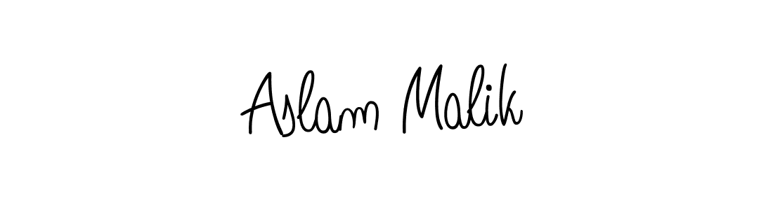 Also we have Aslam Malik name is the best signature style. Create professional handwritten signature collection using Angelique-Rose-font-FFP autograph style. Aslam Malik signature style 5 images and pictures png