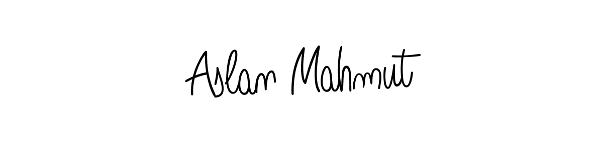 Make a beautiful signature design for name Aslan Mahmut. Use this online signature maker to create a handwritten signature for free. Aslan Mahmut signature style 5 images and pictures png