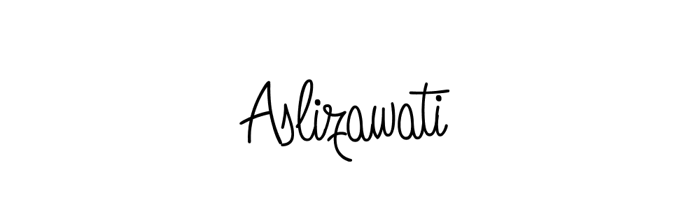 You can use this online signature creator to create a handwritten signature for the name Aslizawati. This is the best online autograph maker. Aslizawati signature style 5 images and pictures png