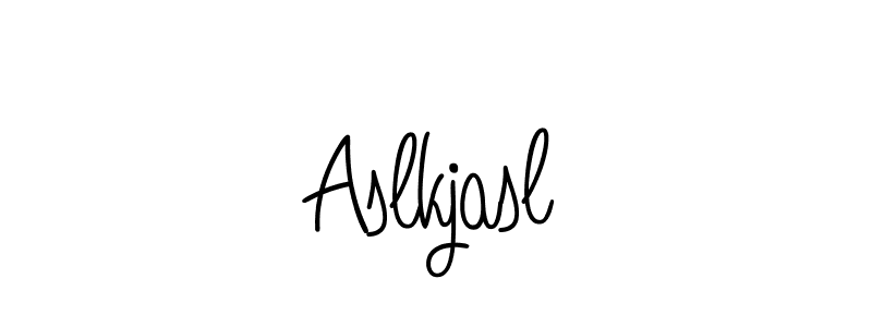 Make a beautiful signature design for name Aslkjasl. With this signature (Angelique-Rose-font-FFP) style, you can create a handwritten signature for free. Aslkjasl signature style 5 images and pictures png