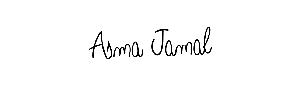 How to Draw Asma Jamal signature style? Angelique-Rose-font-FFP is a latest design signature styles for name Asma Jamal. Asma Jamal signature style 5 images and pictures png