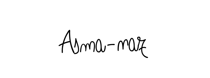 Also You can easily find your signature by using the search form. We will create Asma-naz name handwritten signature images for you free of cost using Angelique-Rose-font-FFP sign style. Asma-naz signature style 5 images and pictures png