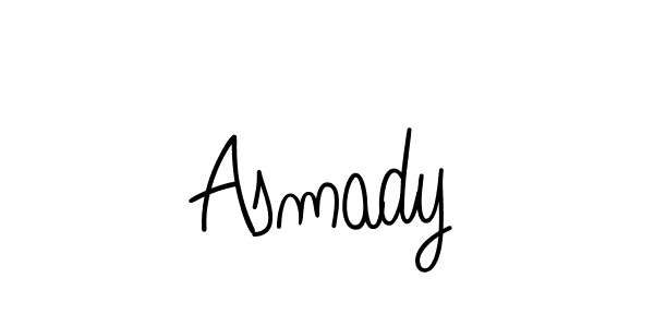 Check out images of Autograph of Asmady name. Actor Asmady Signature Style. Angelique-Rose-font-FFP is a professional sign style online. Asmady signature style 5 images and pictures png