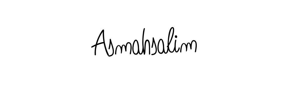 Similarly Angelique-Rose-font-FFP is the best handwritten signature design. Signature creator online .You can use it as an online autograph creator for name Asmahsalim. Asmahsalim signature style 5 images and pictures png