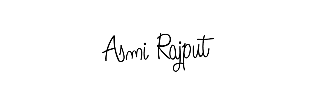 Also we have Asmi Rajput name is the best signature style. Create professional handwritten signature collection using Angelique-Rose-font-FFP autograph style. Asmi Rajput signature style 5 images and pictures png