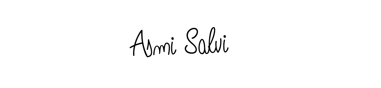 Once you've used our free online signature maker to create your best signature Angelique-Rose-font-FFP style, it's time to enjoy all of the benefits that Asmi Salvi✨ name signing documents. Asmi Salvi✨ signature style 5 images and pictures png