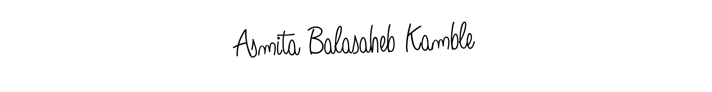 It looks lik you need a new signature style for name Asmita Balasaheb Kamble. Design unique handwritten (Angelique-Rose-font-FFP) signature with our free signature maker in just a few clicks. Asmita Balasaheb Kamble signature style 5 images and pictures png