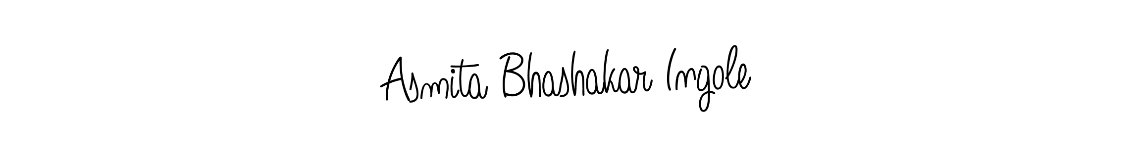 Make a beautiful signature design for name Asmita Bhashakar Ingole. Use this online signature maker to create a handwritten signature for free. Asmita Bhashakar Ingole signature style 5 images and pictures png