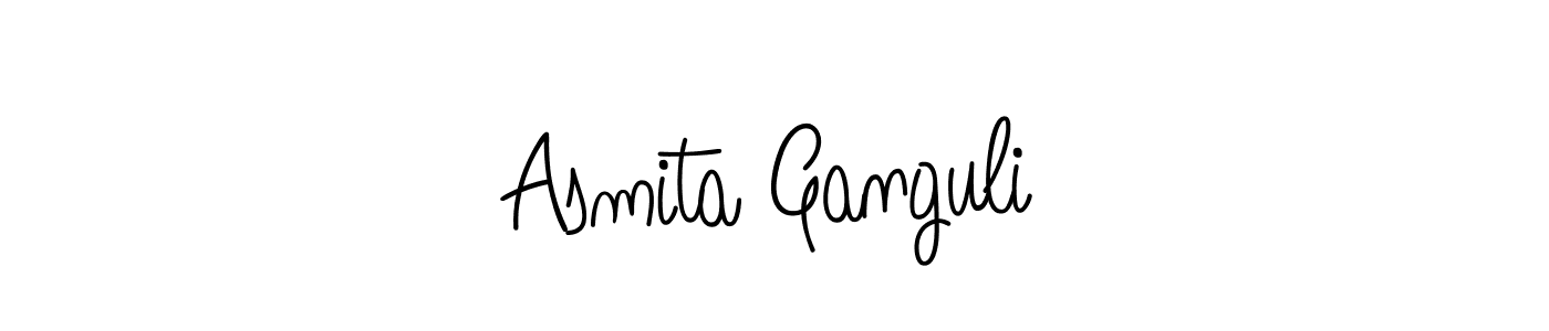 Make a beautiful signature design for name Asmita Ganguli. Use this online signature maker to create a handwritten signature for free. Asmita Ganguli signature style 5 images and pictures png