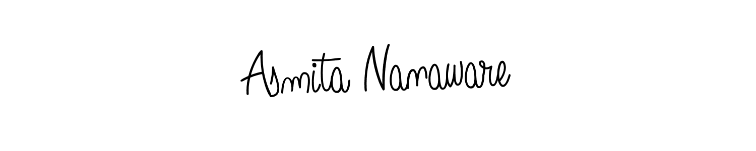 This is the best signature style for the Asmita Nanaware name. Also you like these signature font (Angelique-Rose-font-FFP). Mix name signature. Asmita Nanaware signature style 5 images and pictures png