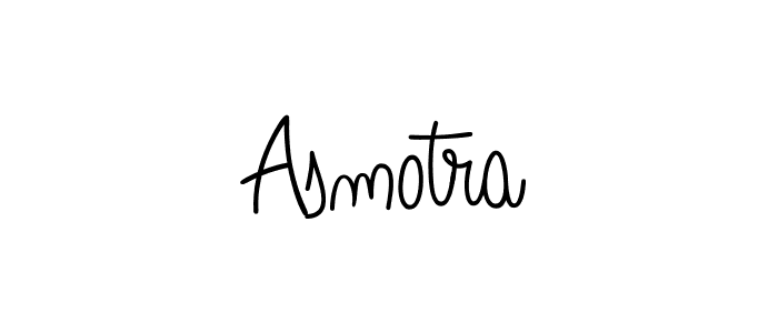 How to make Asmotra signature? Angelique-Rose-font-FFP is a professional autograph style. Create handwritten signature for Asmotra name. Asmotra signature style 5 images and pictures png