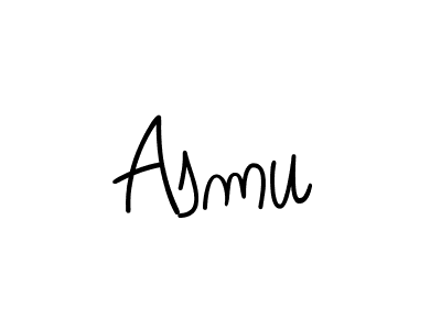 if you are searching for the best signature style for your name Asmu. so please give up your signature search. here we have designed multiple signature styles  using Angelique-Rose-font-FFP. Asmu signature style 5 images and pictures png