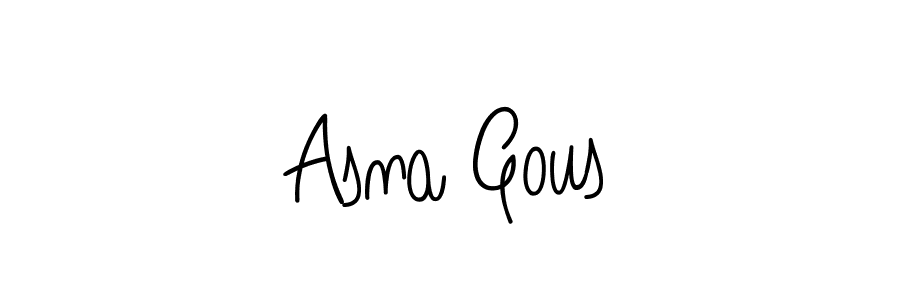 Make a beautiful signature design for name Asna Gous. Use this online signature maker to create a handwritten signature for free. Asna Gous signature style 5 images and pictures png