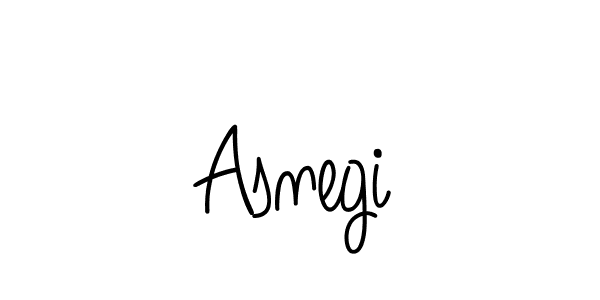 How to Draw Asnegi signature style? Angelique-Rose-font-FFP is a latest design signature styles for name Asnegi. Asnegi signature style 5 images and pictures png