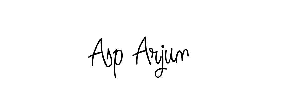Make a beautiful signature design for name Asp Arjun. With this signature (Angelique-Rose-font-FFP) style, you can create a handwritten signature for free. Asp Arjun signature style 5 images and pictures png