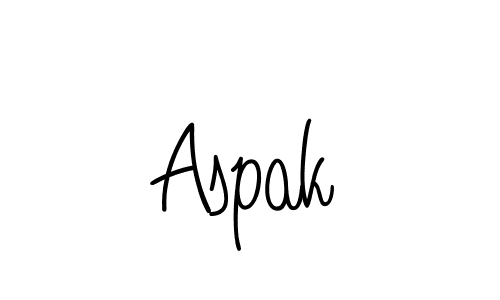 Create a beautiful signature design for name Aspak. With this signature (Angelique-Rose-font-FFP) fonts, you can make a handwritten signature for free. Aspak signature style 5 images and pictures png