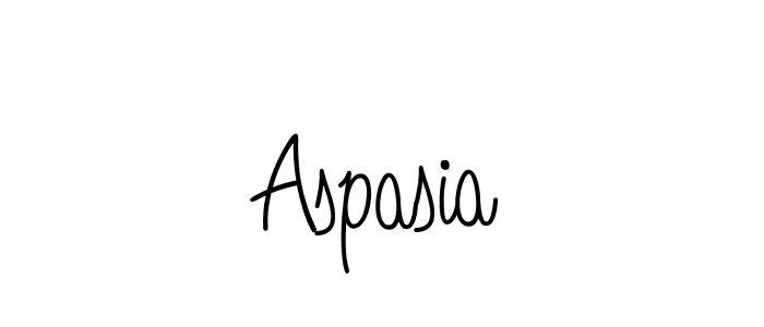 How to make Aspasia signature? Angelique-Rose-font-FFP is a professional autograph style. Create handwritten signature for Aspasia name. Aspasia signature style 5 images and pictures png