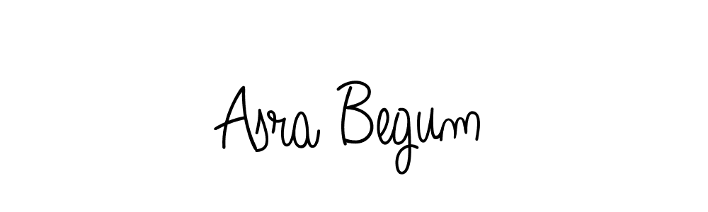 You should practise on your own different ways (Angelique-Rose-font-FFP) to write your name (Asra Begum) in signature. don't let someone else do it for you. Asra Begum signature style 5 images and pictures png