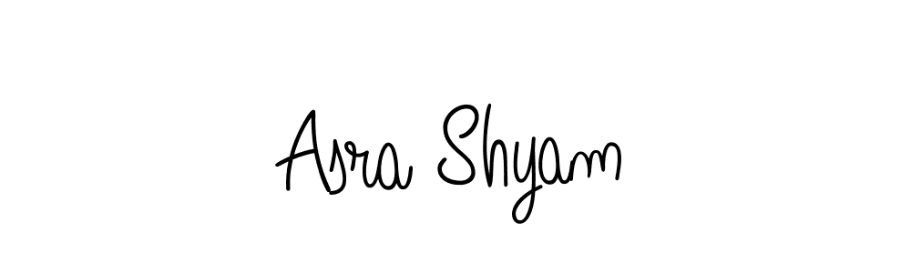 You can use this online signature creator to create a handwritten signature for the name Asra Shyam. This is the best online autograph maker. Asra Shyam signature style 5 images and pictures png