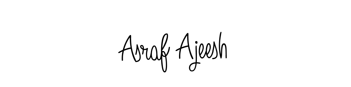 Best and Professional Signature Style for Asraf Ajeesh. Angelique-Rose-font-FFP Best Signature Style Collection. Asraf Ajeesh signature style 5 images and pictures png
