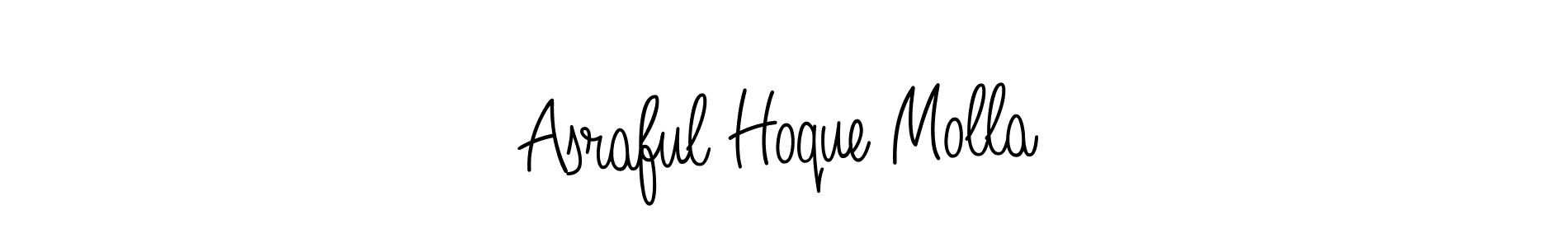 Make a short Asraful Hoque Molla signature style. Manage your documents anywhere anytime using Angelique-Rose-font-FFP. Create and add eSignatures, submit forms, share and send files easily. Asraful Hoque Molla signature style 5 images and pictures png