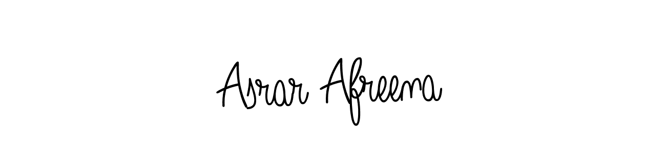 Angelique-Rose-font-FFP is a professional signature style that is perfect for those who want to add a touch of class to their signature. It is also a great choice for those who want to make their signature more unique. Get Asrar Afreena name to fancy signature for free. Asrar Afreena signature style 5 images and pictures png