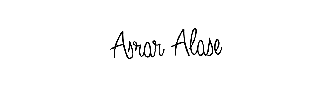 Design your own signature with our free online signature maker. With this signature software, you can create a handwritten (Angelique-Rose-font-FFP) signature for name Asrar Alase. Asrar Alase signature style 5 images and pictures png