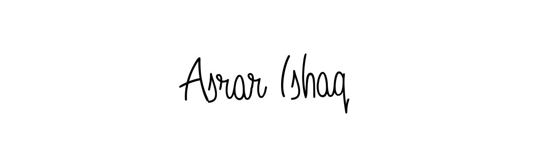 Also we have Asrar Ishaq name is the best signature style. Create professional handwritten signature collection using Angelique-Rose-font-FFP autograph style. Asrar Ishaq signature style 5 images and pictures png