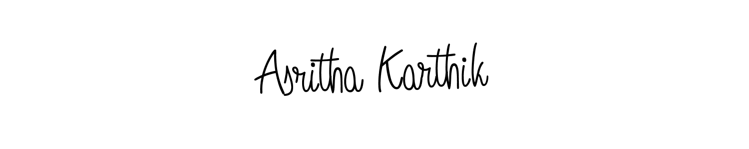 Check out images of Autograph of Asritha Karthik name. Actor Asritha Karthik Signature Style. Angelique-Rose-font-FFP is a professional sign style online. Asritha Karthik signature style 5 images and pictures png