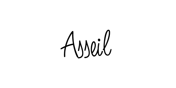 It looks lik you need a new signature style for name Asseil. Design unique handwritten (Angelique-Rose-font-FFP) signature with our free signature maker in just a few clicks. Asseil signature style 5 images and pictures png