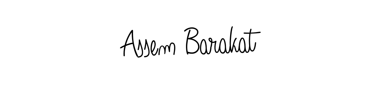 Make a short Assem Barakat signature style. Manage your documents anywhere anytime using Angelique-Rose-font-FFP. Create and add eSignatures, submit forms, share and send files easily. Assem Barakat signature style 5 images and pictures png