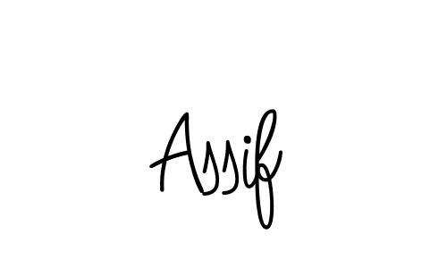 Create a beautiful signature design for name Assif. With this signature (Angelique-Rose-font-FFP) fonts, you can make a handwritten signature for free. Assif signature style 5 images and pictures png