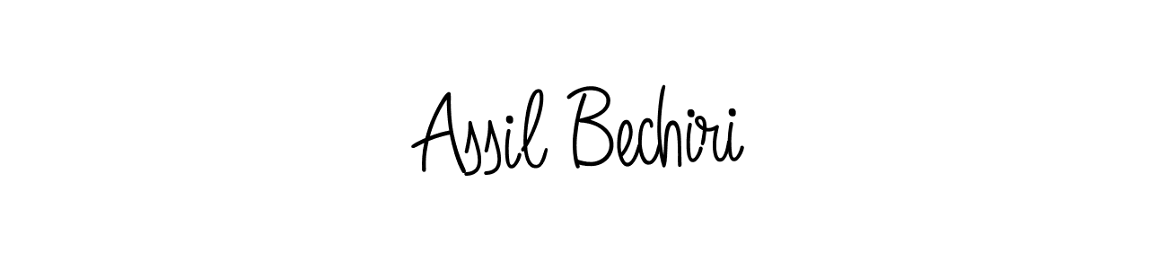 Once you've used our free online signature maker to create your best signature Angelique-Rose-font-FFP style, it's time to enjoy all of the benefits that Assil Bechiri name signing documents. Assil Bechiri signature style 5 images and pictures png