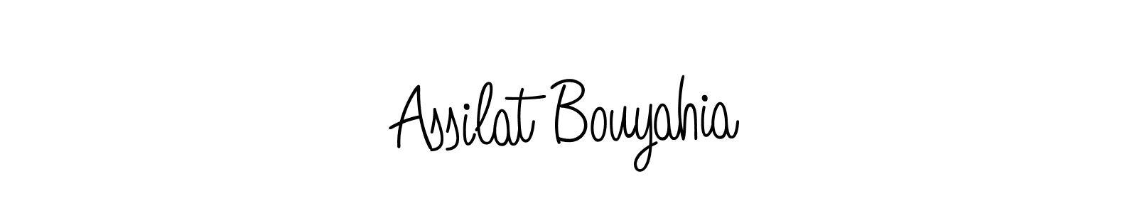 This is the best signature style for the Assilat Bouyahia name. Also you like these signature font (Angelique-Rose-font-FFP). Mix name signature. Assilat Bouyahia signature style 5 images and pictures png