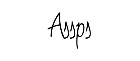 Assps stylish signature style. Best Handwritten Sign (Angelique-Rose-font-FFP) for my name. Handwritten Signature Collection Ideas for my name Assps. Assps signature style 5 images and pictures png