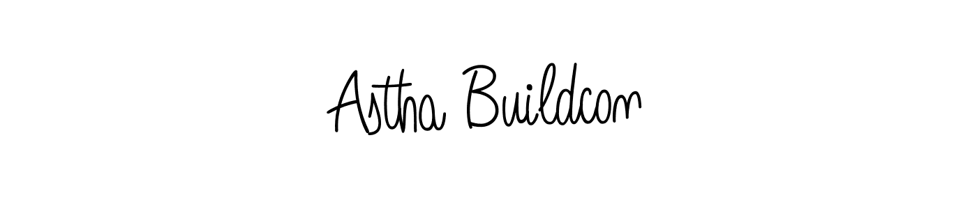 How to Draw Astha Buildcon signature style? Angelique-Rose-font-FFP is a latest design signature styles for name Astha Buildcon. Astha Buildcon signature style 5 images and pictures png