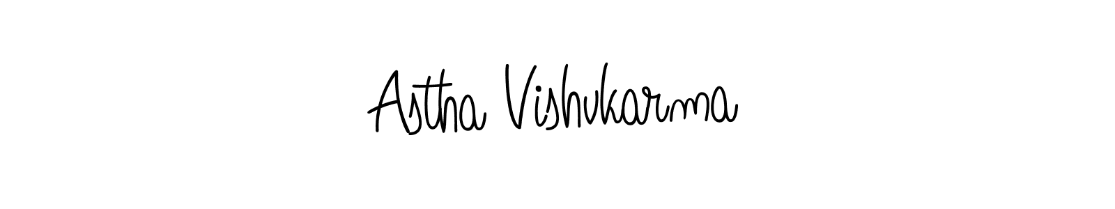 How to make Astha Vishvkarma signature? Angelique-Rose-font-FFP is a professional autograph style. Create handwritten signature for Astha Vishvkarma name. Astha Vishvkarma signature style 5 images and pictures png