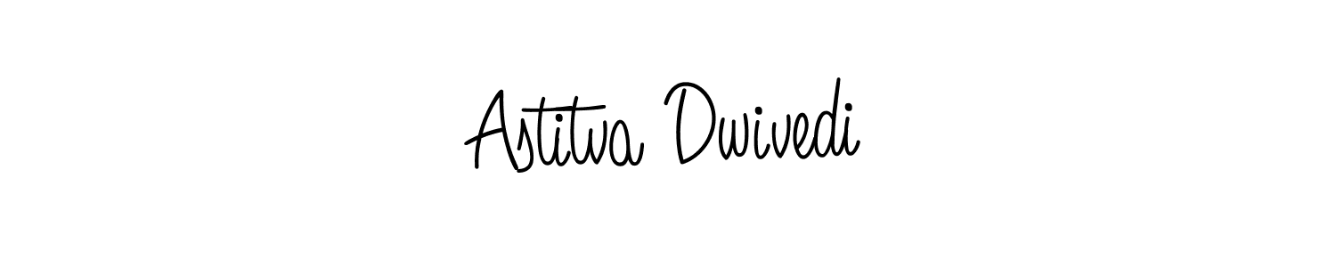 Use a signature maker to create a handwritten signature online. With this signature software, you can design (Angelique-Rose-font-FFP) your own signature for name Astitva Dwivedi. Astitva Dwivedi signature style 5 images and pictures png