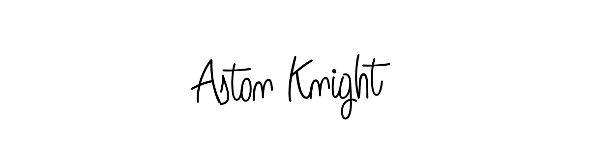 Check out images of Autograph of Aston Knight name. Actor Aston Knight Signature Style. Angelique-Rose-font-FFP is a professional sign style online. Aston Knight signature style 5 images and pictures png