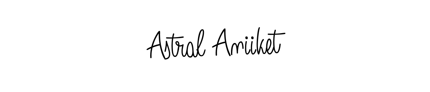 Also we have Astral Aniiket name is the best signature style. Create professional handwritten signature collection using Angelique-Rose-font-FFP autograph style. Astral Aniiket signature style 5 images and pictures png