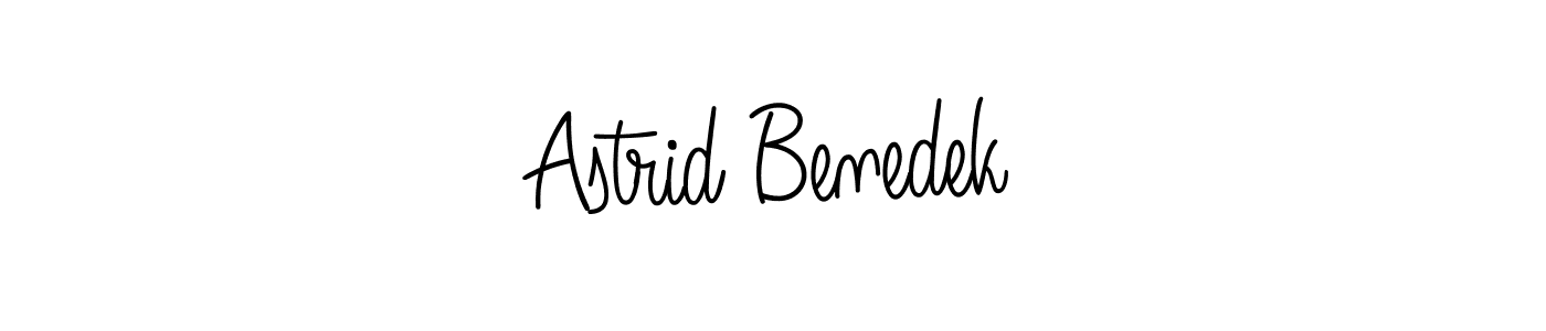 Make a beautiful signature design for name Astrid Benedek. Use this online signature maker to create a handwritten signature for free. Astrid Benedek signature style 5 images and pictures png