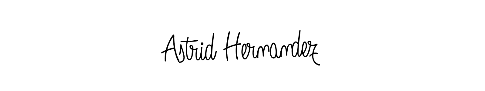 Make a beautiful signature design for name Astrid Hernandez. With this signature (Angelique-Rose-font-FFP) style, you can create a handwritten signature for free. Astrid Hernandez signature style 5 images and pictures png