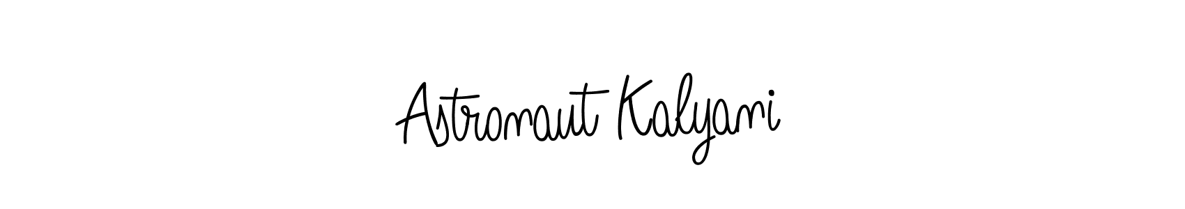 Angelique-Rose-font-FFP is a professional signature style that is perfect for those who want to add a touch of class to their signature. It is also a great choice for those who want to make their signature more unique. Get Astronaut Kalyani name to fancy signature for free. Astronaut Kalyani signature style 5 images and pictures png