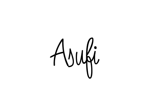 The best way (Angelique-Rose-font-FFP) to make a short signature is to pick only two or three words in your name. The name Asufi include a total of six letters. For converting this name. Asufi signature style 5 images and pictures png