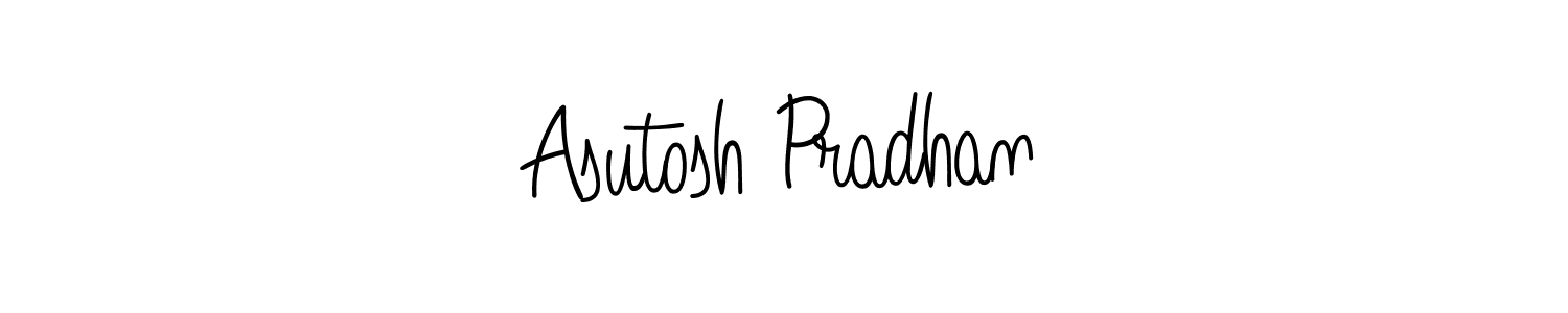 You should practise on your own different ways (Angelique-Rose-font-FFP) to write your name (Asutosh Pradhan) in signature. don't let someone else do it for you. Asutosh Pradhan signature style 5 images and pictures png